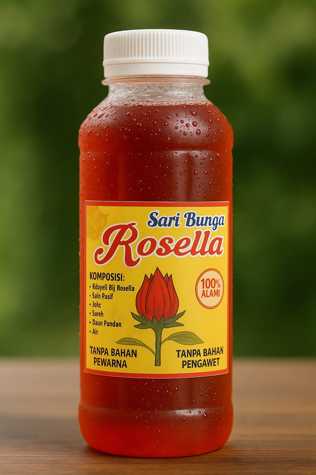 Minuman Sari Rosella - Pak Dasjianto